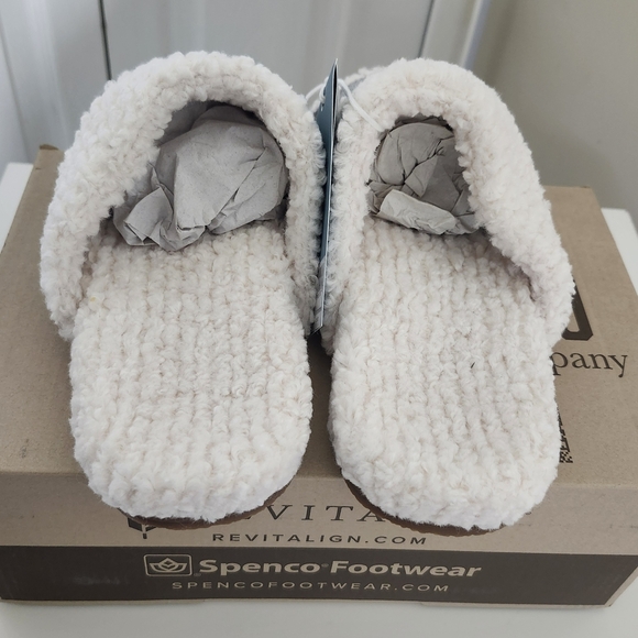 BNWT Revitalign Juniper Slippers Women’s 9.5 Orthotic Arch Support Comfort - Picture 13 of 15